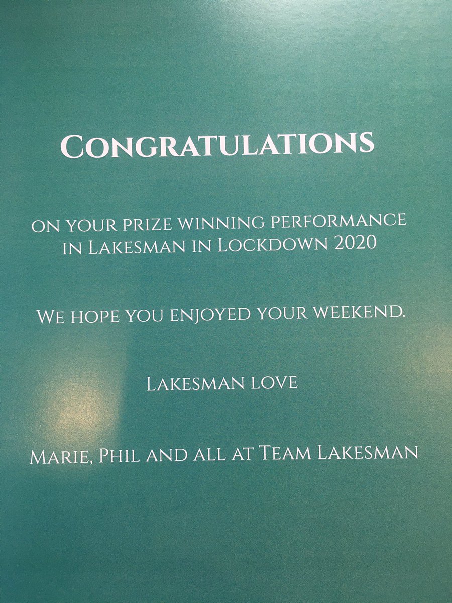 vanesaastrick's tweet photo. Lovely surprise this morning. โค๏ธ Thank you #TeamLakesman #forallthemumsthatrun RUNMUMS https://t.co/A9bPVz5nqr