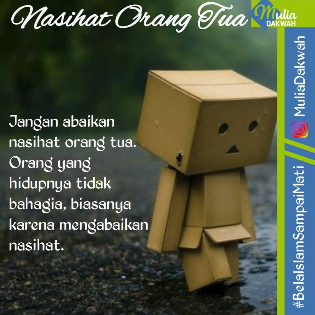pimen_ali's tweet photo. Nasihat Orang Tua

Jangan abaikan nasihat orang tua.
Orang yang hidupnya tidak bahagia, biasanya karena mengabaikan nasihat. 

#belaislamsampaimati 
#kangenkhilafah 
#kangenkhalifah 
Follow @muliadakwah 
https://t.co/0AQ2iuNEiH https://t.co/ehynD6KLo5