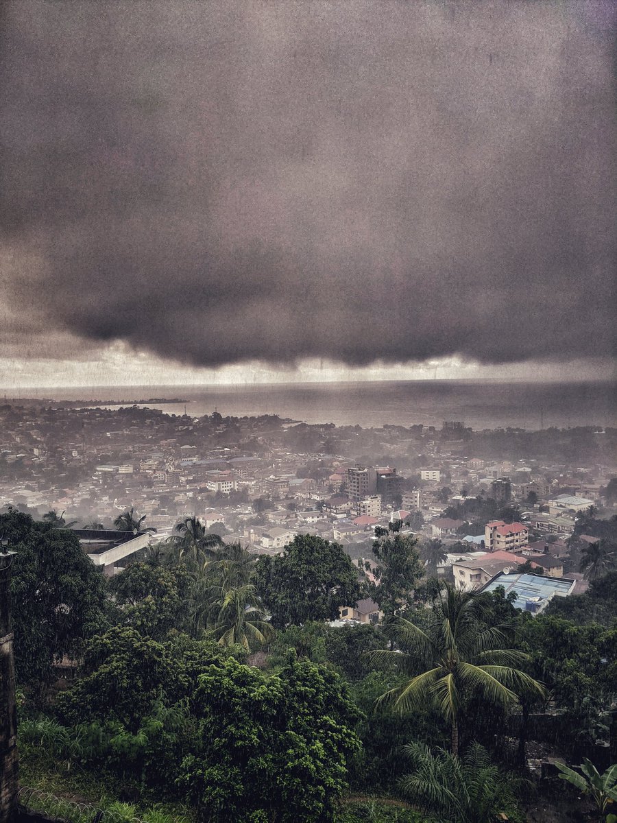 We all mus enjoy the rain season dis year. By fos. #salonetwitter #sierraleone #cuddleseason