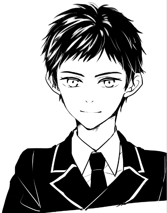 手癖で描いた厚くん 