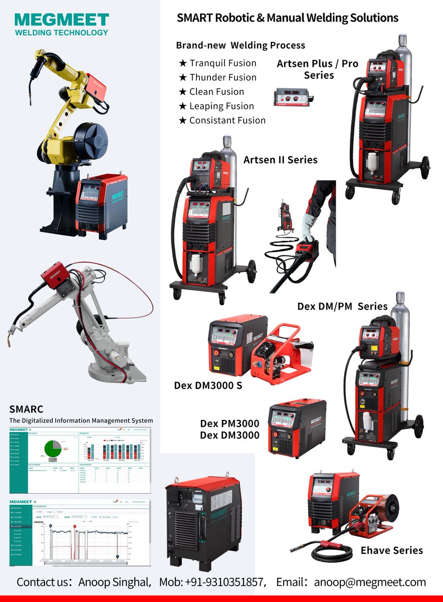 MegmeetI's tweet photo. #MEGMEET #WELDING: #AUTOMATION #FANUC #AWS #MIGWELDING #Robotics #IoT #WELD #FABRICATION #automobile #YELLOWGOODS #ABB #DIY #SYNERGIC https://t.co/7y2JAAPFsO