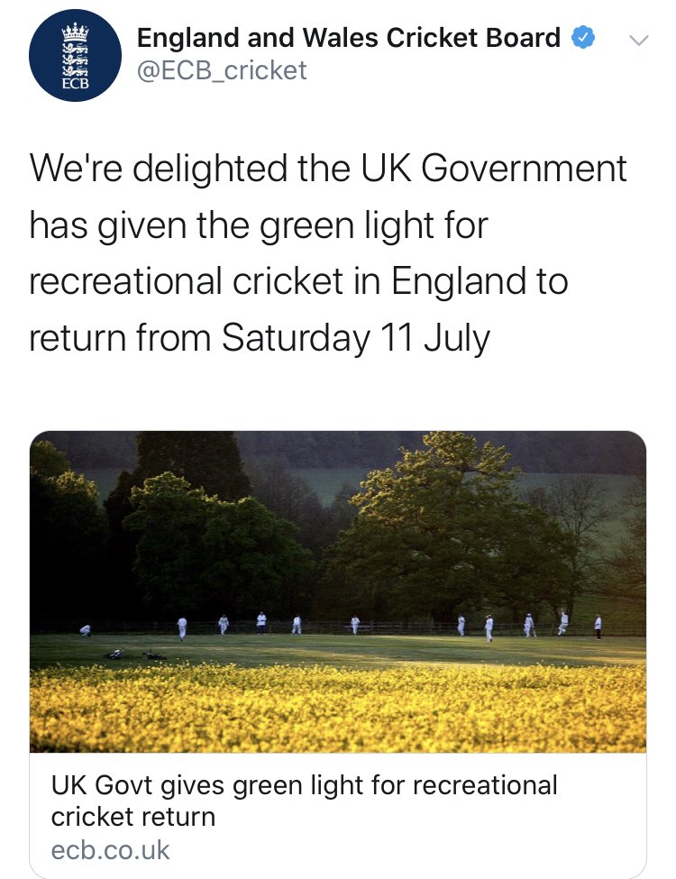 Finally weve been given the green light to start, please prepare your grounds and standby for further information regarding a start date once we have recieved further guidance on the format permitted