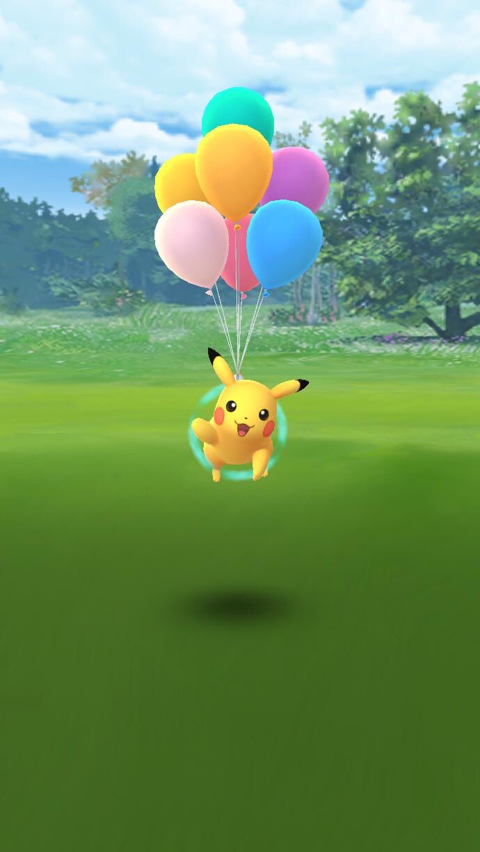 モモンガ5 ポケモンgoに出てきた風船ピカチュウ可愛らしいな モモンガ5 ポケモンgoに出てきた風船ピカチュウ可愛らしいな
