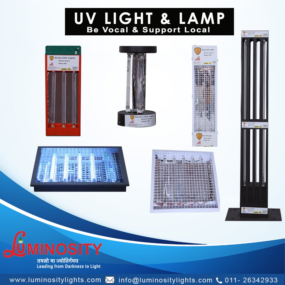 LuminositySolu's tweet photo. Our #UVsolutions are designed for #disinfection of air and surfaces in unoccupied rooms and areas in hospitals, care homes, theatres, dentists, doctors surgeries, offices, call centres, hotels, changing areas, etc.
#uvlight #uvlamp #sanitization #COVID19India #VocalForLocal https://t.co/DUwiNMNa58