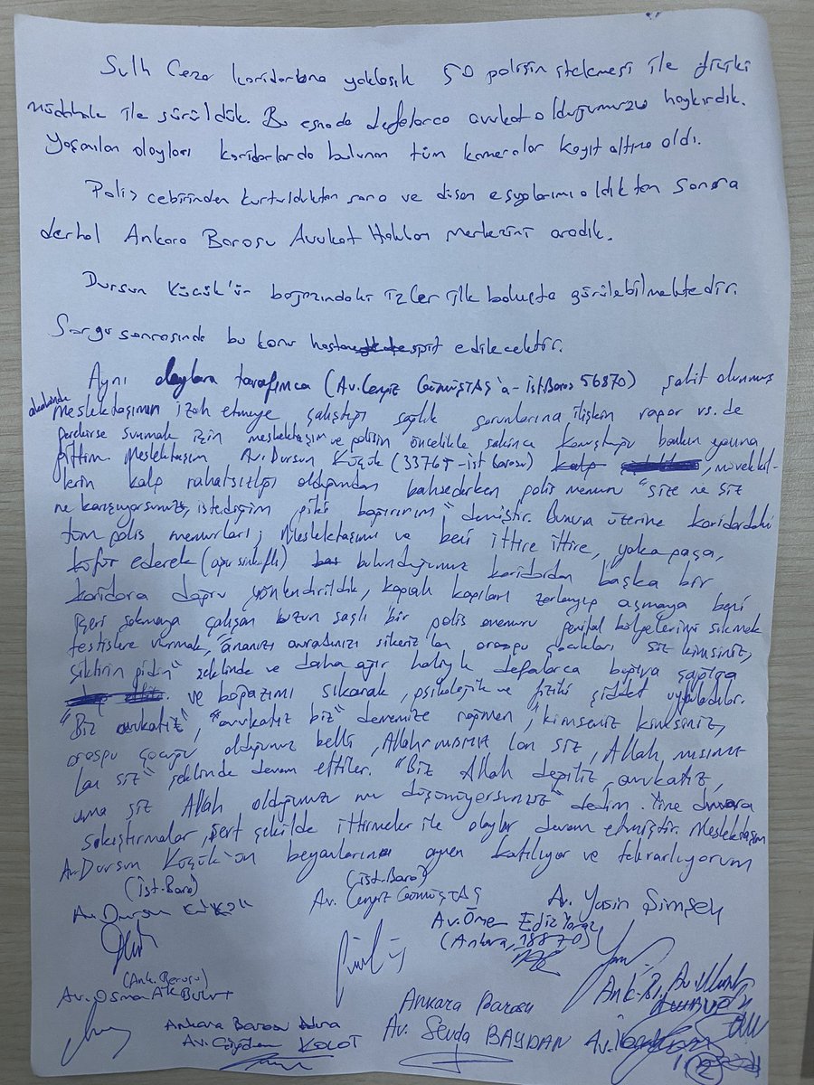 dursun kucuk on twitter yasananlara dair tuttugumuz tutanak hepimiz cok iyi biliyoruz ki daha once dayak yiyen meslektasimizda oldugu gibi haksiz oldugumuza dair polis tutanaklari cikacaktir her seyi kaydeden kameralar umarim bozulmamistir