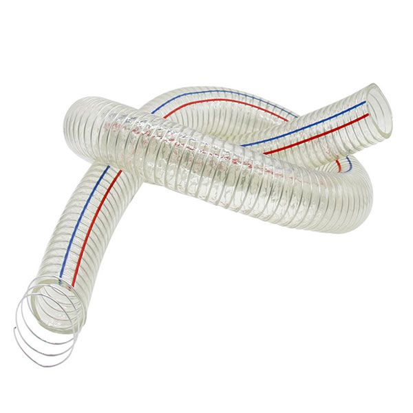 High-temperature Resistant Steel Wire Hose 
Hi-elasticity,Hi-strength zinc plated metal wire qualified special pvc synthesis materials.
Working temperature: -40℃ to 100℃