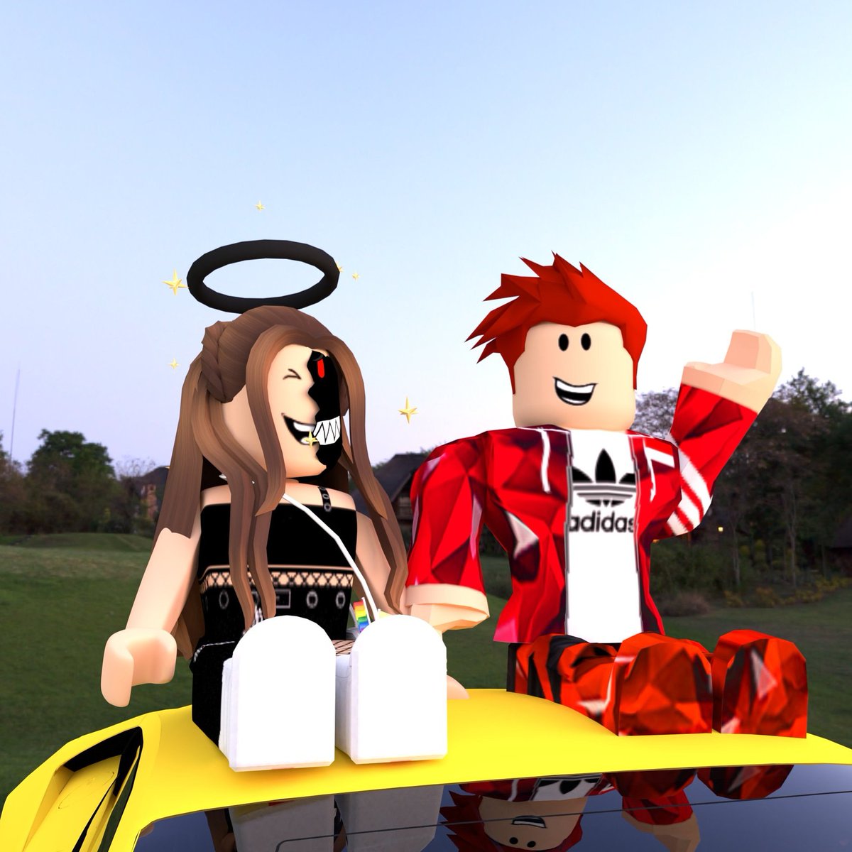 Gerboo On Twitter Hi Want A Bff Gfx Like These Comment Your Roblox User And Your Friend Or Best Friends Username I Might Make One Of You Https T Co Itx6g0yffq - aesthetic roblox character sitting