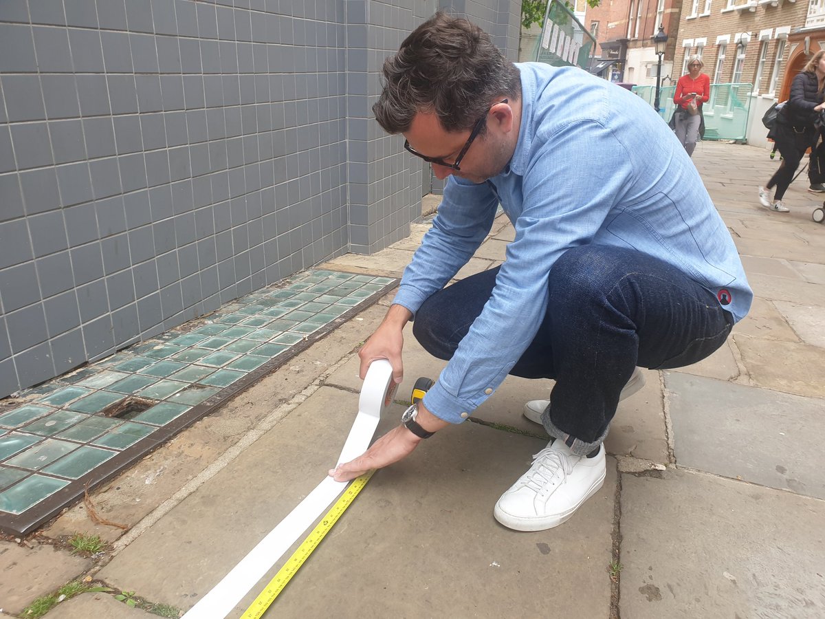 Neil Remedios from The Horseshoe is putting out 2m strips outside the pub to help drinkers social distance. They're open from midday, with more than 100 bookings this weekend. Still accepting walk-ins, if the fancy takes you.