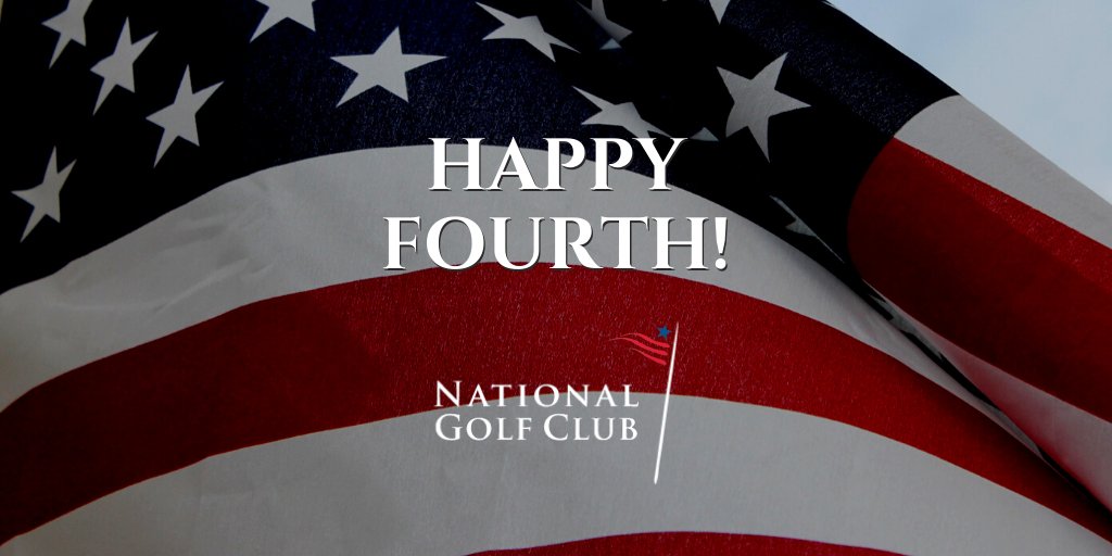 ngcusa's tweet image. Happy Fourth from all of us at National Golf Club!

#ngc #ngcusa #nationalgolfclub #happyfourth