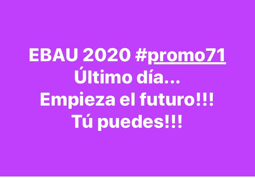 cbaucells's tweet photo. Día 4 y último: EBAU... mucha suerte a la #promo71 de @lasallesi Ustedes pueden!!!!! !!Ánimo!!! Empieza el futuro!!! ❤️❤️❤️ https://t.co/Q3ZAtsTPjp