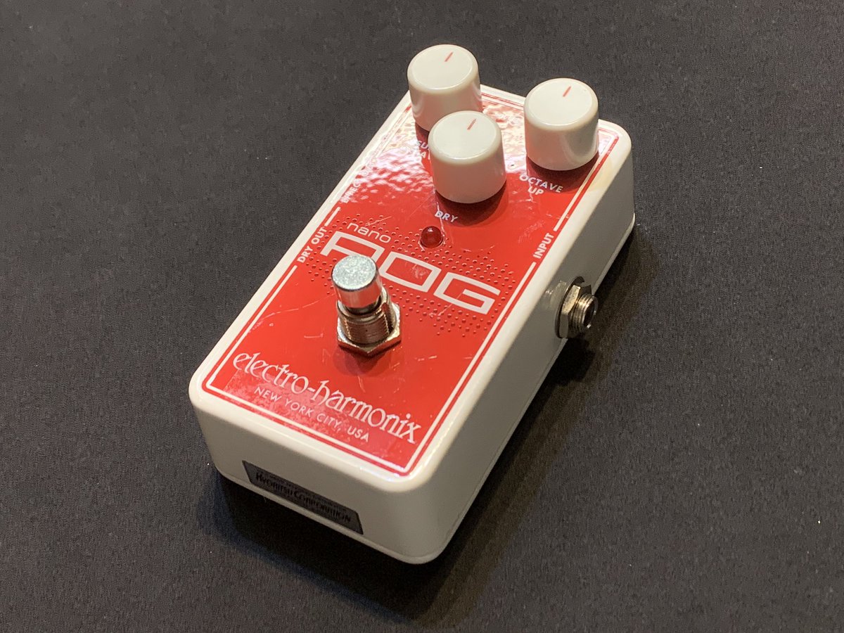 esptechhouse's tweet photo. ポリフォニック・オクターブ・ジェネレーター”POG”のシリーズで最も小さい
Electro-Harmonix Nano POG 中古品！

https://t.co/lzf8qoC3Cs

#electroharmonix  #NanoPOG #オクターバー #エフェクター #USED #中古 #ESPテクニカルハウス #御茶ノ水 https://t.co/UbncZMIqpb