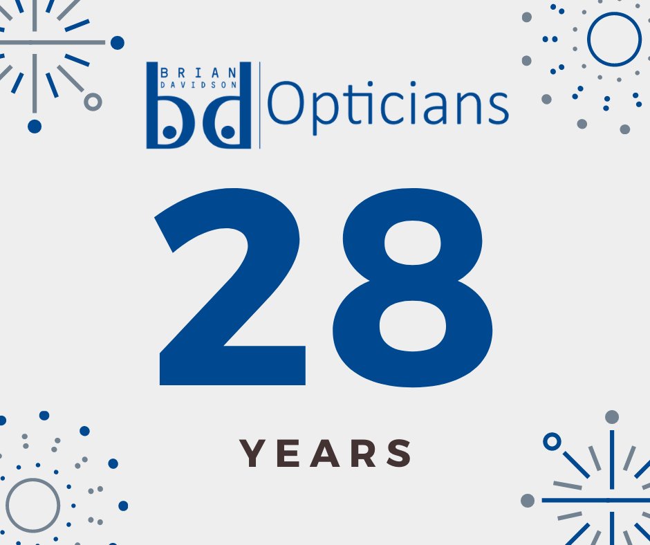 bdOpticians's tweet image. Happy birthday to us!

We are 28 years old today!

#Optician #Dundee