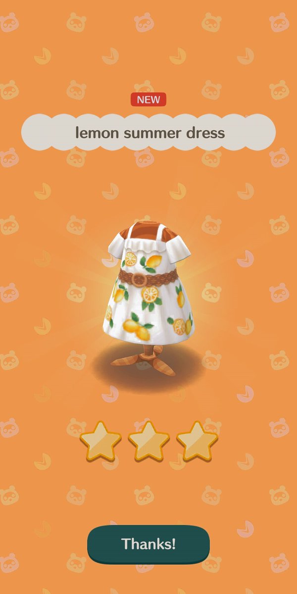 acpcchai's tweet photo. THE DRESS ALREADY?? THANK YOU!! 🍋
#acpc #animalcrossing https://t.co/KB8L8oB2ng