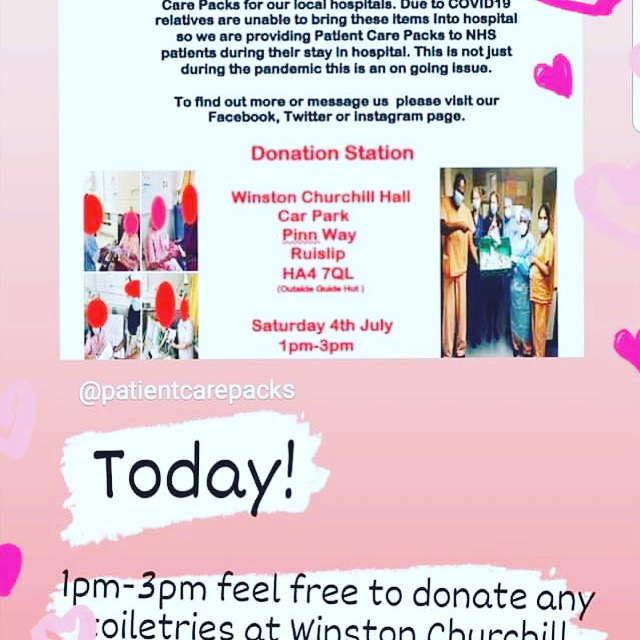 PatientCarePack's tweet photo. TODAY! #patientcarepacks @katherinedan80 @karenkeogh68 Please come and support! https://t.co/xzpwI8L43t