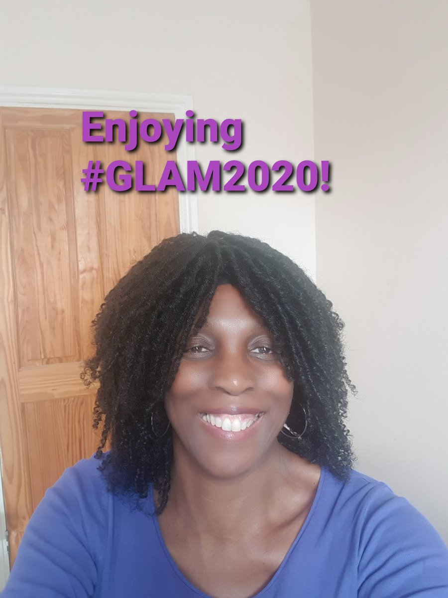 It's that selfie time! Feeling so blessed . Thank you #GLAM2020