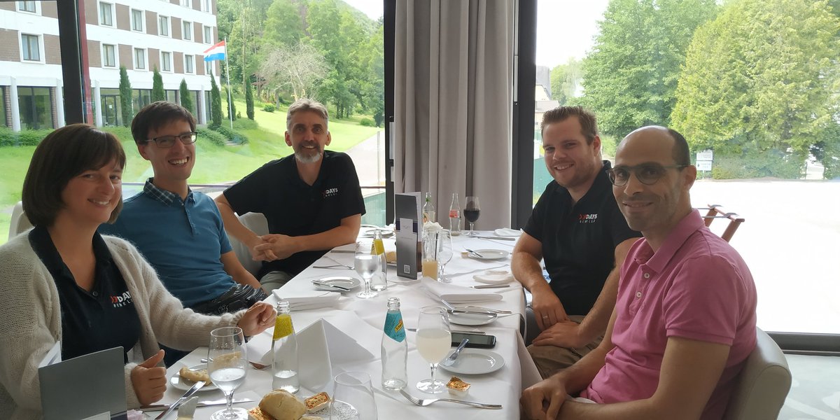 DimitriBauwens's tweet photo. Working hard on the program for #xpdaysbenelux . It will be very nice this year in the Alvisse Parkhotel in Luxemburg! https://t.co/LtCs1sZLY2