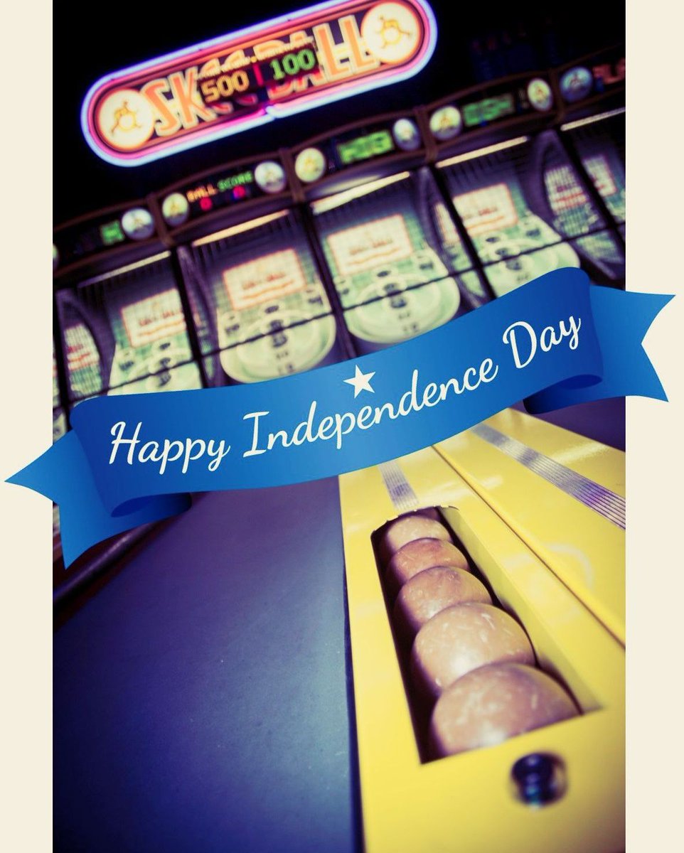 Hope you have a ball this Fourth of July!
#madeintheUSA #skeeball #puns