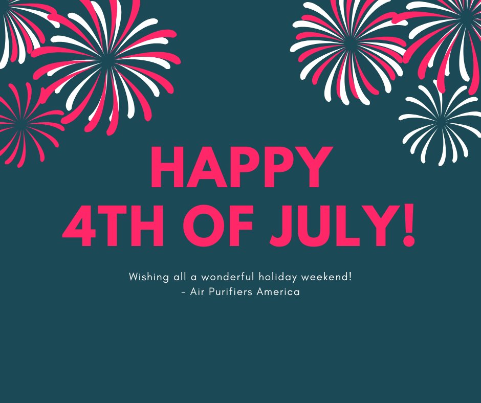 AirPurifiersAPA's tweet photo. Happy Independence Day! Stay safe this weekend as we celebrate our freedom &amp; those who serve our great country. #HappyFourth #USA #ThankYouTroops #4thofJuly https://t.co/0pYLI3X59f
