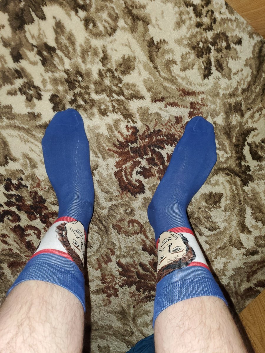 BluGoldWhiteout's tweet photo. Well you voted, and the overwhelming winner with 78% of the vote was... RED! ❤ Also rocking my Teemu socks one day late as the Finnish Flash hit the Big Five O yesterday. Happy belated 50th #LetsGoGoldeyes #GoJetsGo #DecideMyFate #WinnipegAF https://t.co/6NmSZvwfQv