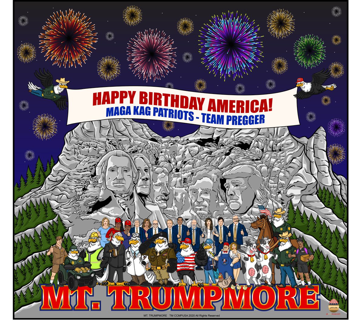 GPregger's tweet photo. Thank You @realDonaldTrump &amp; #SouthDakota @GovKristiNoem For An Inspiring "Proud To Be An American" Evening At MT TRUMPMORE! #MAGA #KAG2020 #TeamTrump @PressSec #Trump2020Landslide https://t.co/eOzJzf3Dct