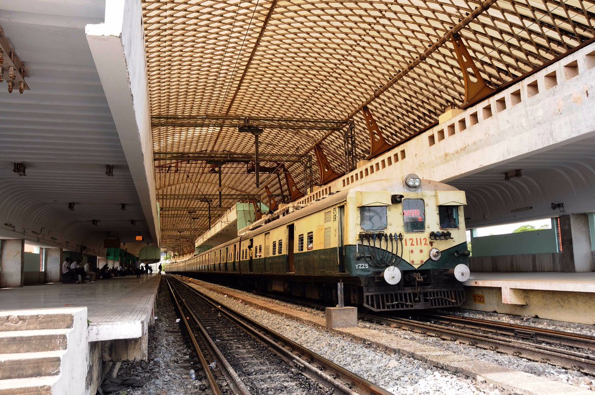 GMSRailway's tweet photo. Mass Rapid Transit System (MRTS) corridor between Chennai Beach - Velachery extends vital support to the arterial suburban network of Chennai city

Tirumailai,Tiruvallikkeni and Chintadripet stations on MRTS and train near Park Town station (File pic) https://t.co/3wwmySyG5i