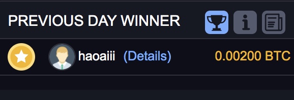 bitoddsio's tweet photo. The winner of today's BITODDS Giveaway Stage with 200,000 satoshis was haoaiii! Congratulations!
#Bitcoin #BTC #Giveaway https://t.co/m029LablNu