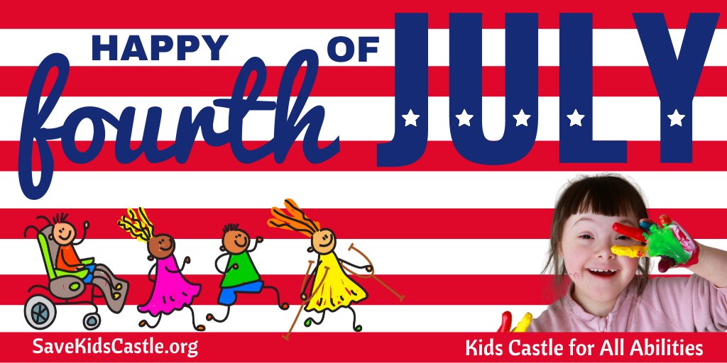 Happy Independence Day Everyone! 

#KidsCastle #AllAbilities #Doylestown #Bucks #BucksCounty