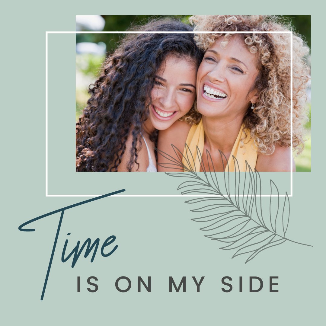 ⌚ Time is such a precious thing, it cannot be replaced or rewound. This scarcity can often lead to negativity or fear. You can choose to shift perspectives and believe that time IS on your side 💯  by "loving you" at every stage of life.💞 

#selflove #naturalskin