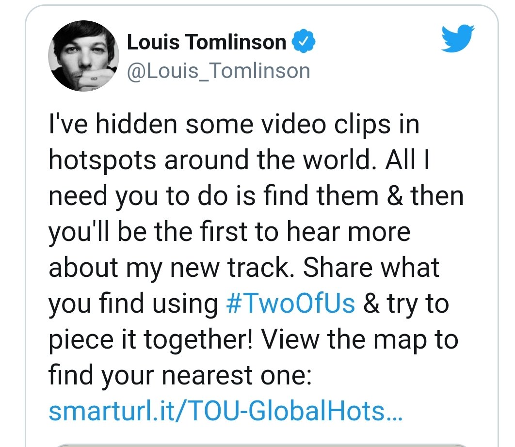 Louis hot spots spread all over the world before the release of Two of Us 04Mar19 a lot of them are Larry related