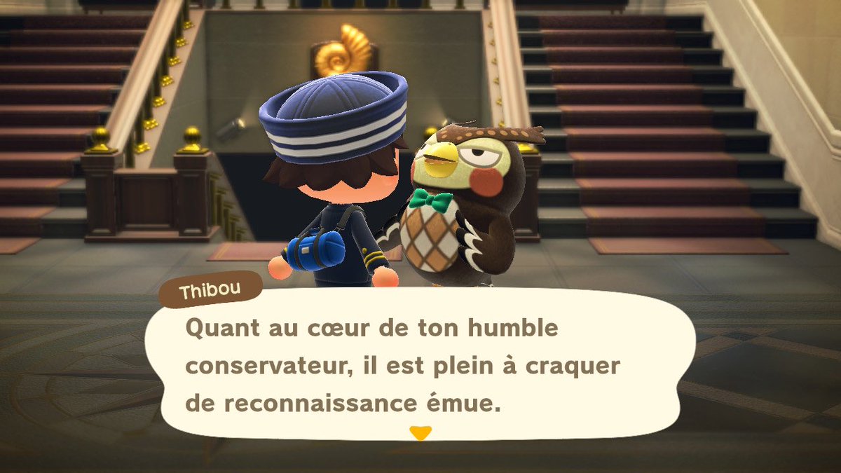 VNGAMES8's tweet photo. Fossiles ✔️ Œuvres d’arts ✔️ Bye bye Rounard #ACNH #AnimalCrossing https://t.co/D0Zc4gPi46