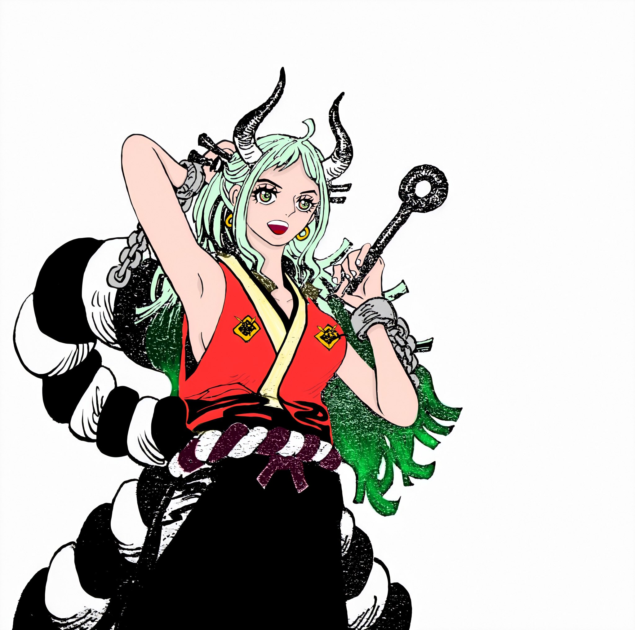 Willtan フォロバ ワンピース984話 ネタバレ注意 ワンピースのヤマト描いてみました 勝手に使ってもok ワンピースネタバレ ワンピース984話 ワンピースヤマト ワンピース考察