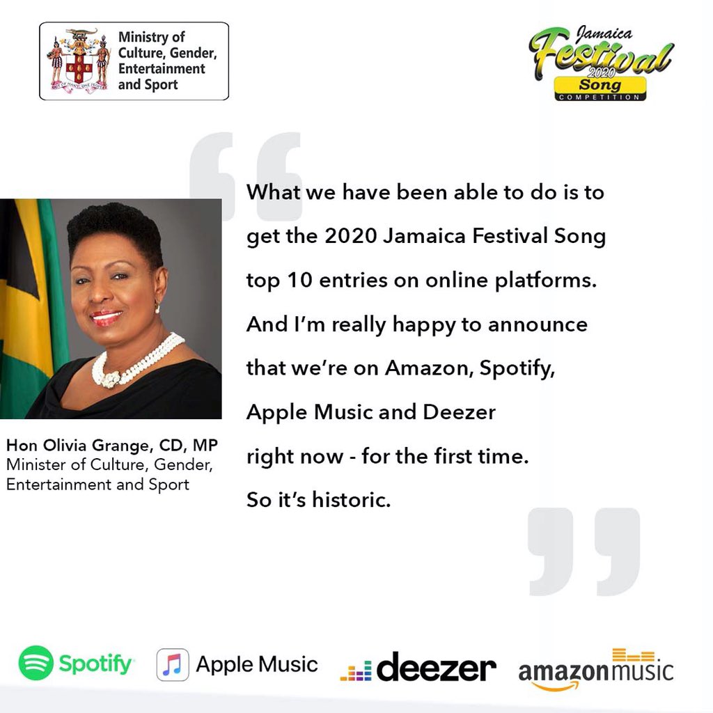 Check out my festival song entry ‘One People’ available on all digital platforms.