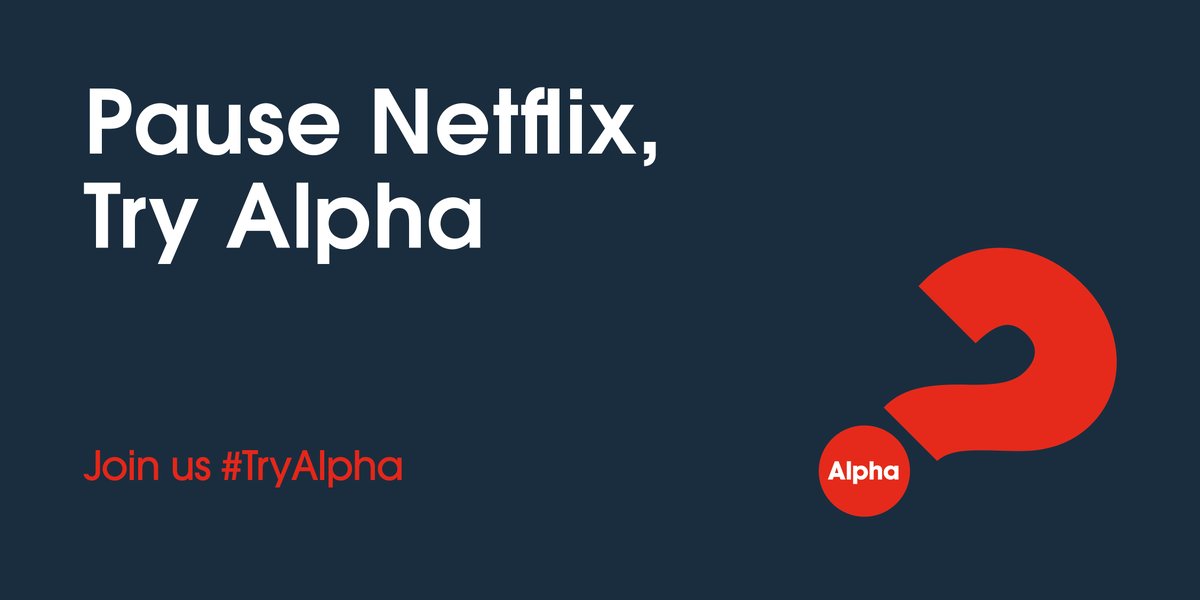 Everyone should have the chance to ask the big questions of life. It's not too late to sign up and join our new Alpha course starting Mon 6th July at 7.45pm to explore the Christian faith in a fun, relaxed environment online.  christchurchware.co.uk/alpha.html #TryAlpha #alphacourse