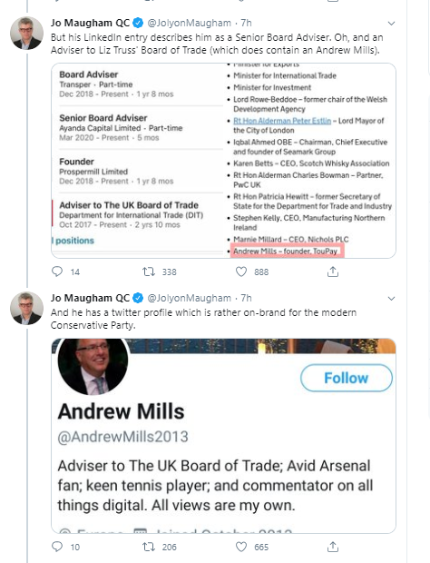 Further digging by  @JolyonMaugham has uncovered a whole heap of "Oh my God!"I know a lot of you have blocked/Been blocked.Here is his thread so you can see - it is important