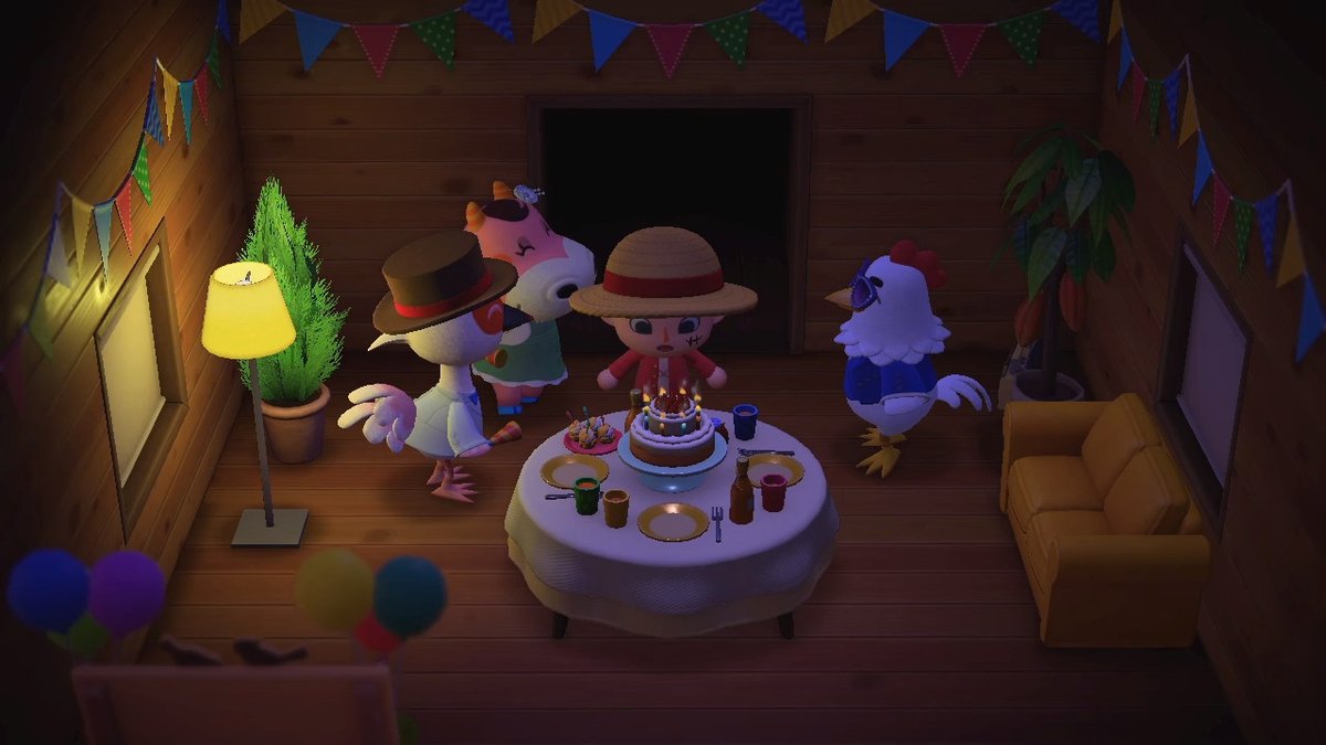 achlohen's tweet photo. it was my birthday yesterday.. so cute! #AnimalCrossing #ACNH https://t.co/D3nWzrAA4k