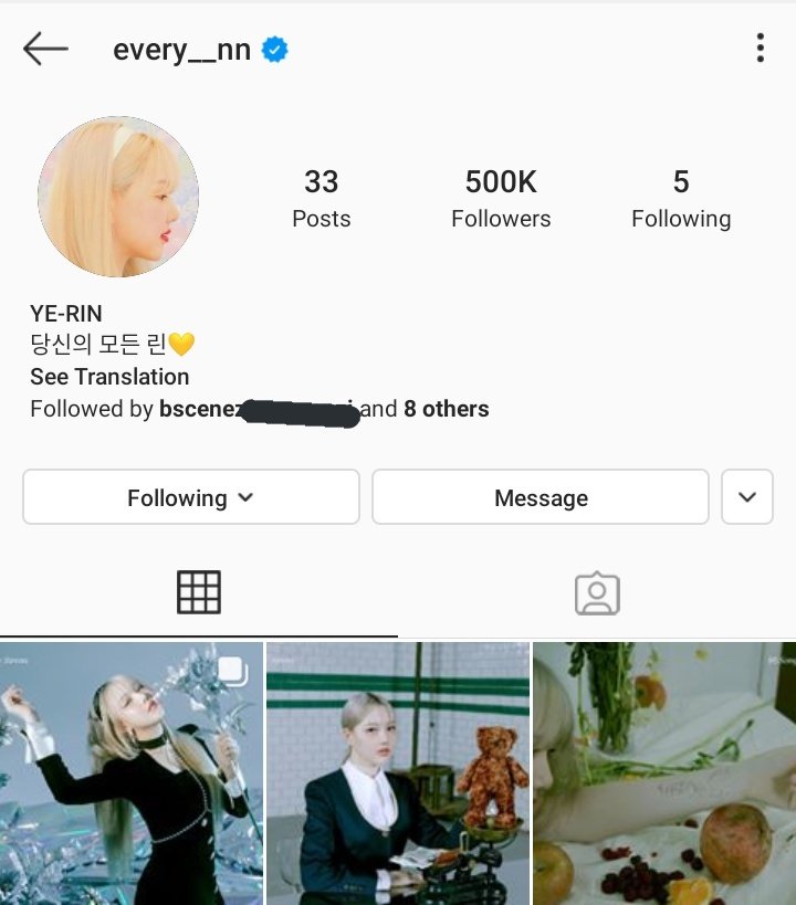 GFSquad__com's tweet photo. [MILESTONES] 200705 - @GFRDofficial #YERIN instagram has surpassed 500,000 followers✔️

Congratulations Yerin🎉🎊

https://t.co/UAN0QVGFUJ

#여자친구 #예린 #GFRIEND https://t.co/zVwt2datqT