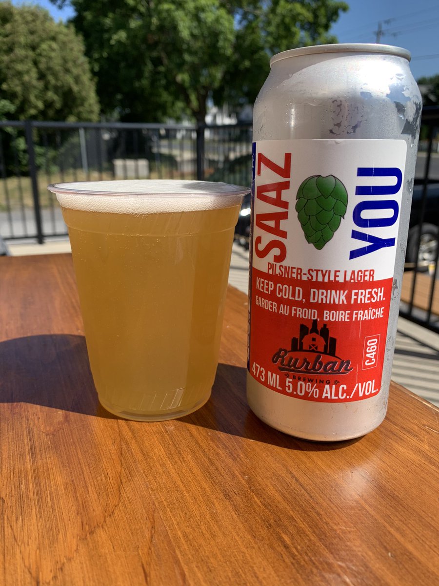 RurbanBrewing's tweet photo. Saaz You Pilsner, a true Euro-style pilsner, is now available in shop.
#StaySafe #KeepYourDistance #CornwallSDGA https://t.co/wliUiX8n4h