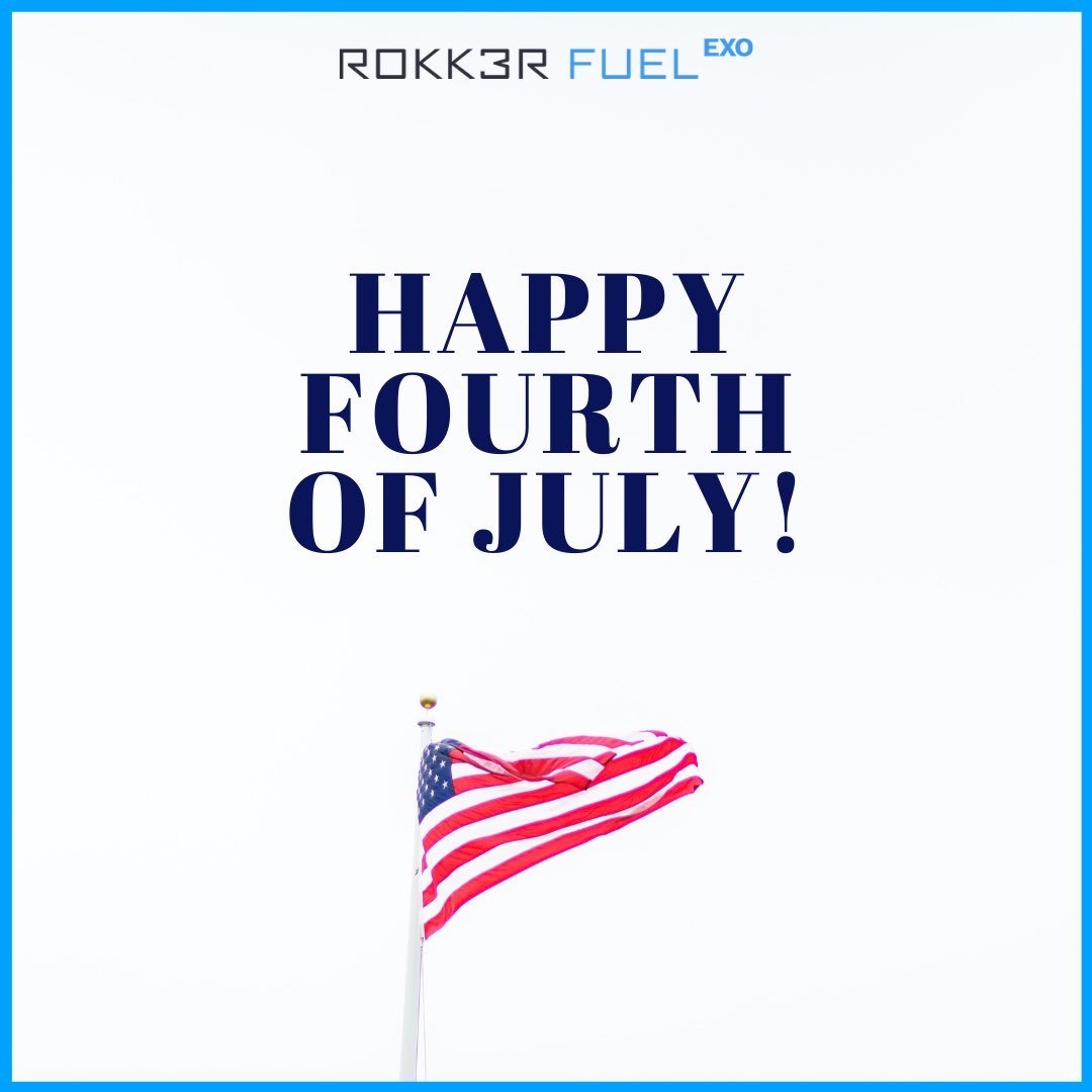 FuelVC's tweet photo. From us to you, Happy Fourth of July!
#Rokk3rFuel #Fuel #FuelVC #VC #VentureCapital #HappyFourthofJuly #4thfJuly #IndependenceDay https://t.co/UgGTmbAUPV