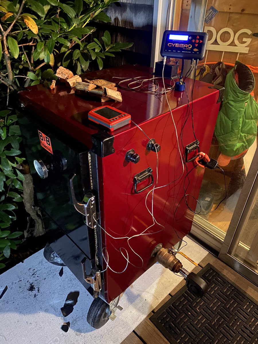 BBQiTSHOW's tweet photo. Whatyallsmokin today? Ricking the @bbcharcoal Pecan Chunks ans Hickory Lump!! #4thofJuly2020 #bbq #meat #smokedbrisket #smokedribs #bbqitshow #bbqit #Gloucesterma #smokedmeat https://t.co/E7G1jUQSb9