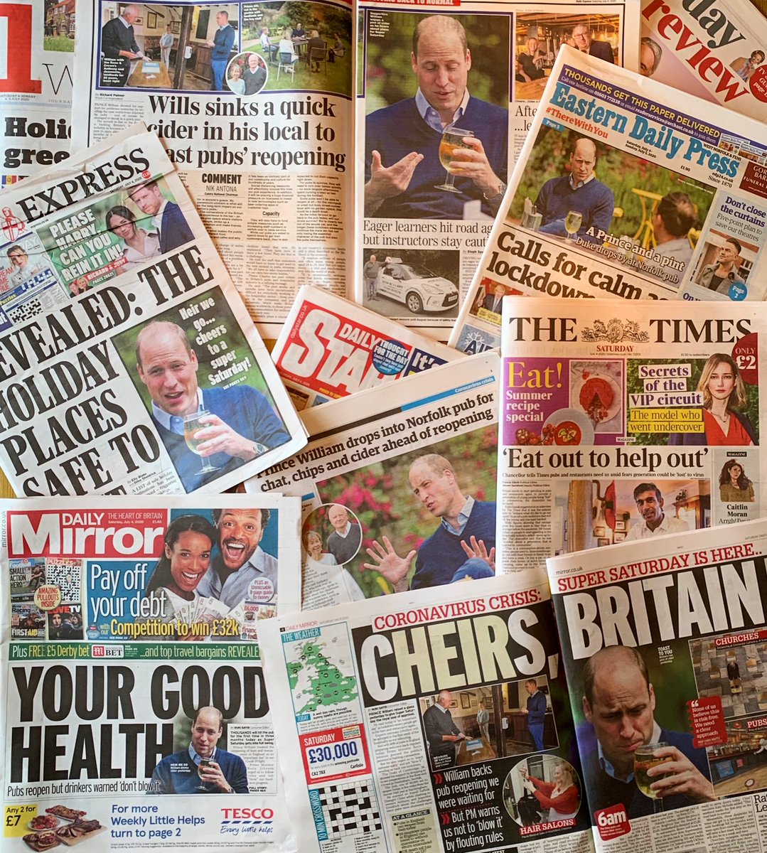 AWPRCO's tweet photo. Suppose I’d better have a look through the weekend papers. Anything happened? https://t.co/fN5D7ufo9T