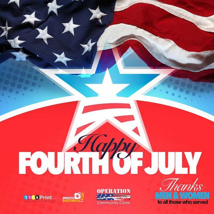 OpComCares's tweet photo. Happy 4th of July! https://t.co/J564Dsj08U