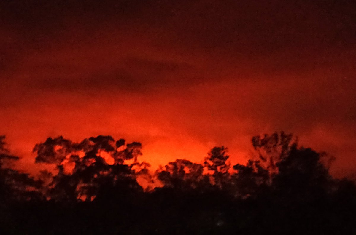 Baghjan fire . . As seen from my location almost 9 km away and you can actually "Hear" the fire burning! #mynortheastclix #assam #NorthEast  #everydayNEIndia  #photographer  #morningmotivation  #baghjanfire  #baghjan