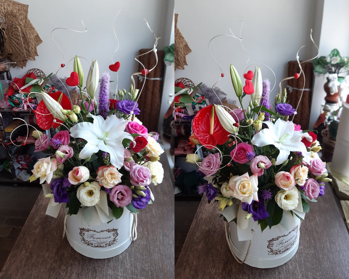 zare_entuzijast's tweet photo. #giftforteacher #giftflowerbox #bigflowerbox #creamflowerbox #lilies #anthurium #lizianthus #roses #liatris #whiteorientallilies #redanthurium #creamlizianthus #lipsticklizianthus #purplelizianthus https://t.co/Opu9gNXTa9