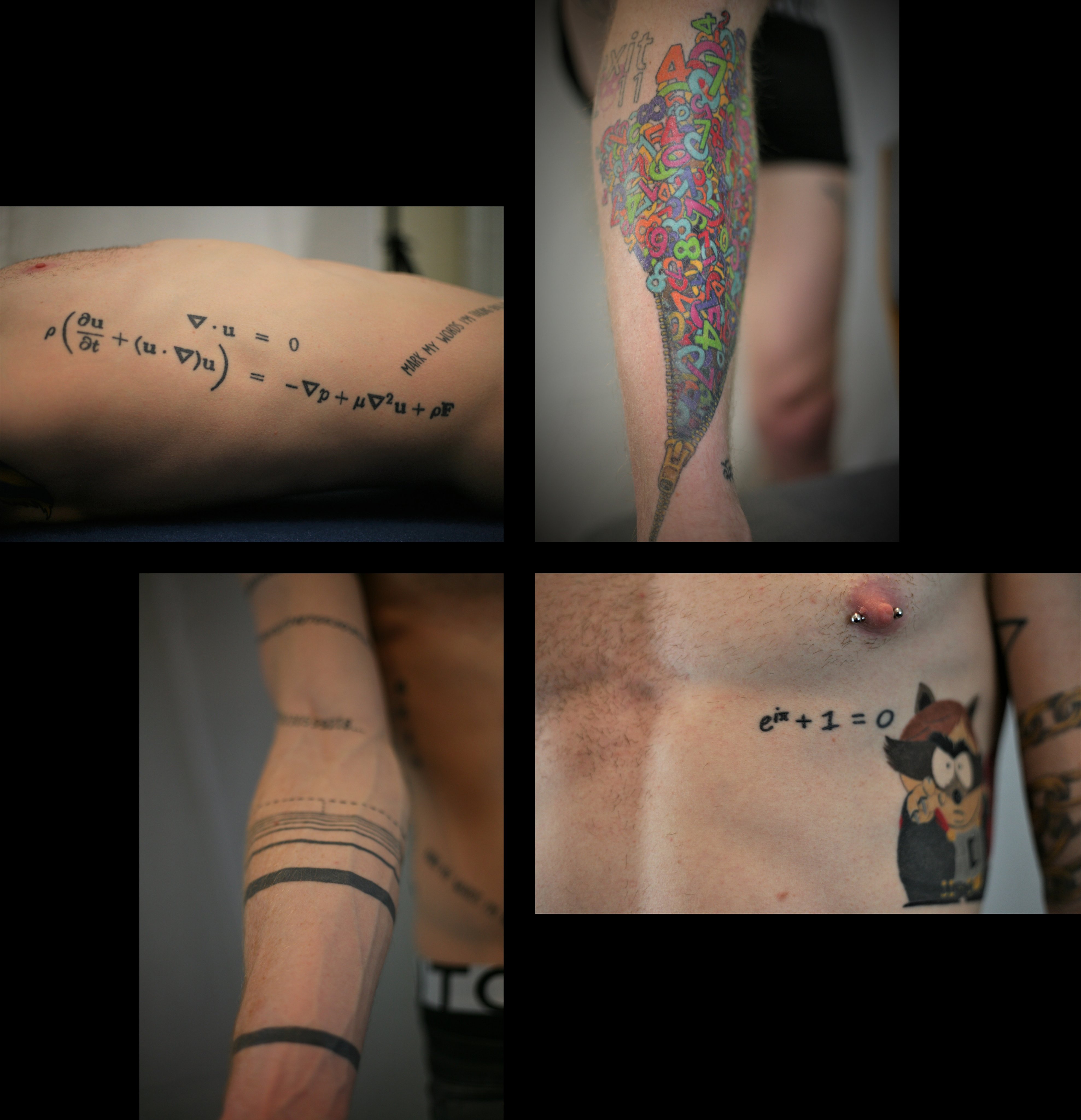 Dr Tom Crawford on X: Tattoo #15 - a tribute to my favourite