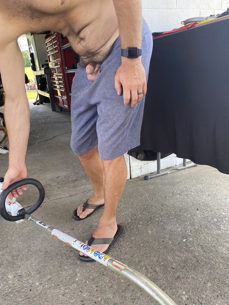 adkince's tweet photo. who wants to help with some #wacking? #wackmeoff #letswack
#dick #balls #hairy #yardwork #gay #weedwacking #softie #outdoorfun #nakedoutdoors @hotcountrydudes @redneck601 https://t.co/jBw2NfGn5d
