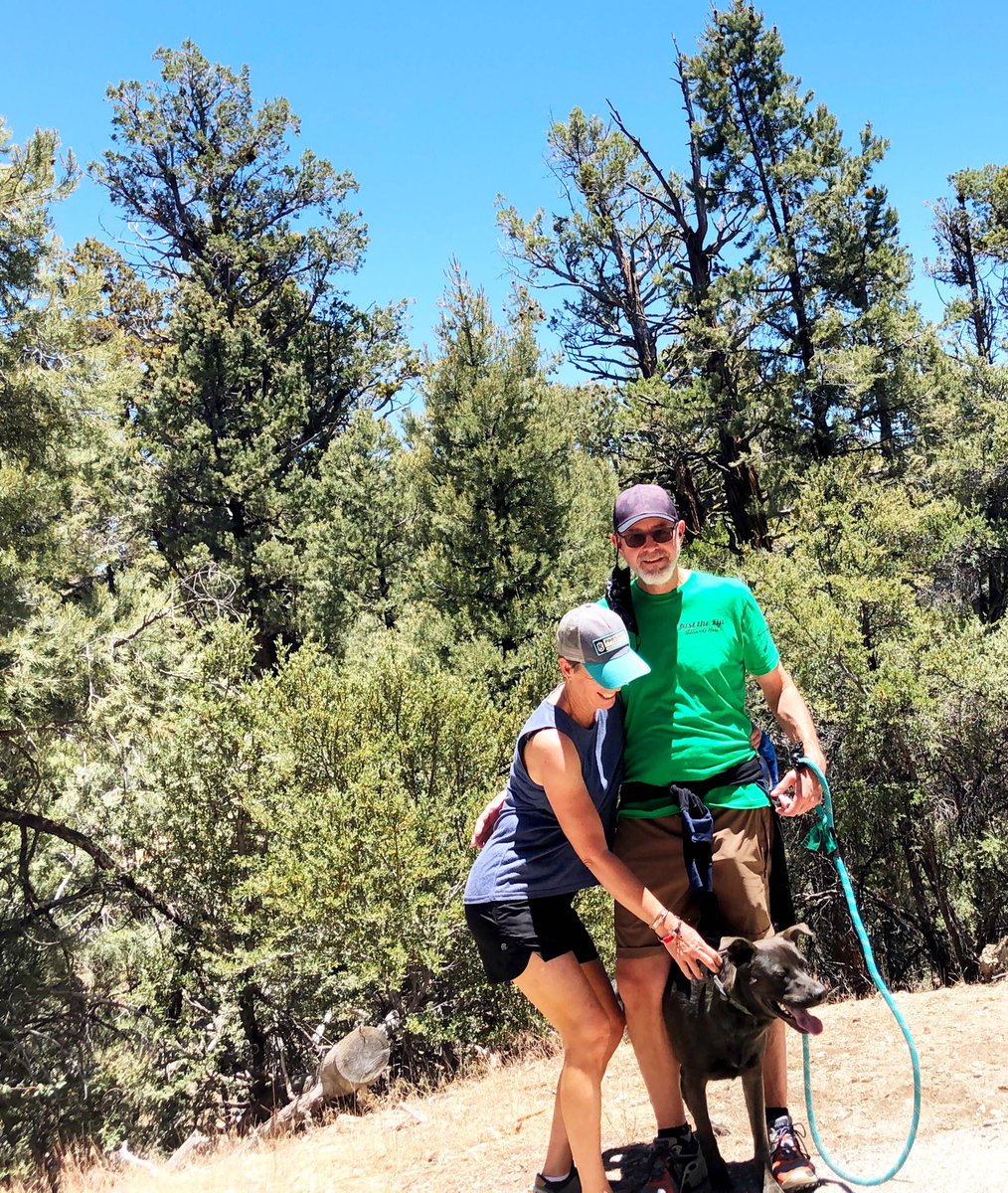 AugustaRedlin's tweet photo. Dont want no dagummed family photo OP, not when I'm in my hike zone, smellin' &amp; chasin' critters!!
@Troy_Everson17
@crad1967 
@Coop_Cat 
@Barney_Everson https://t.co/VUkZdmJ68b