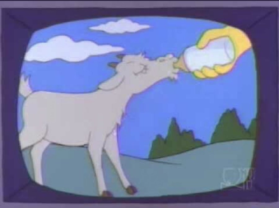 NOT_MOTD's tweet image. The Simpsons predict everything.