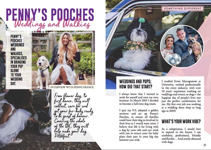weddingswalkies's tweet photo. How incredible is this?!! We have been featured in the utterly amazing @dapperandbride - first issue of the vendors edit! Please check them out, give them a follow and read the mag ➡️ direct link in tweet below 🤍 #wedding https://t.co/1KIjbtXdlU