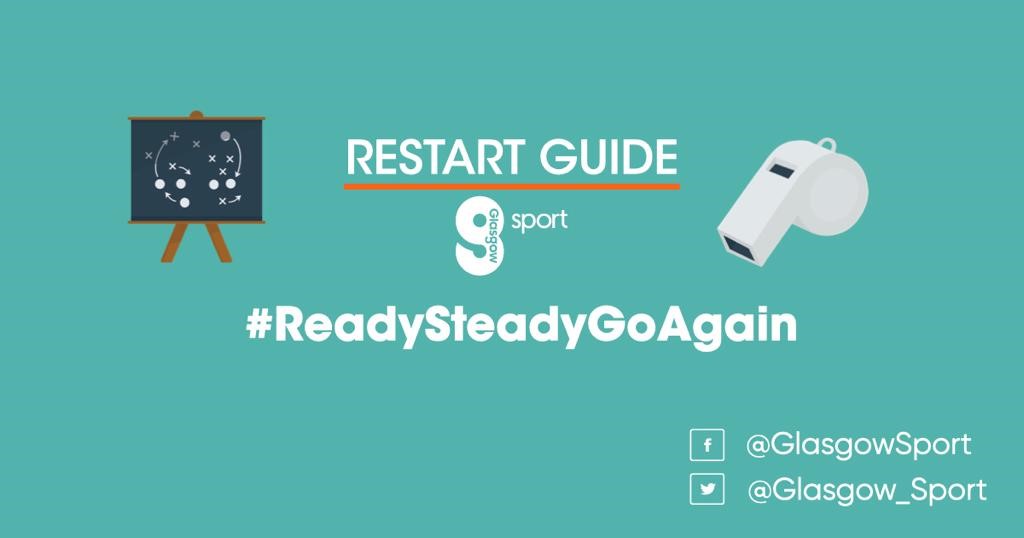 Our Restart Guide is to support your club and share good practice as we work towards restarting community sport in line with Scottish Government advice. 

To read our Restart Guide click the below link: 

glasgowlife.org.uk/goagainrestart…
