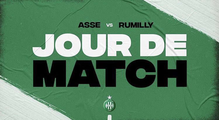 Jour de match pour les stéphanois !
#jourdematch #asse #COVIDー19